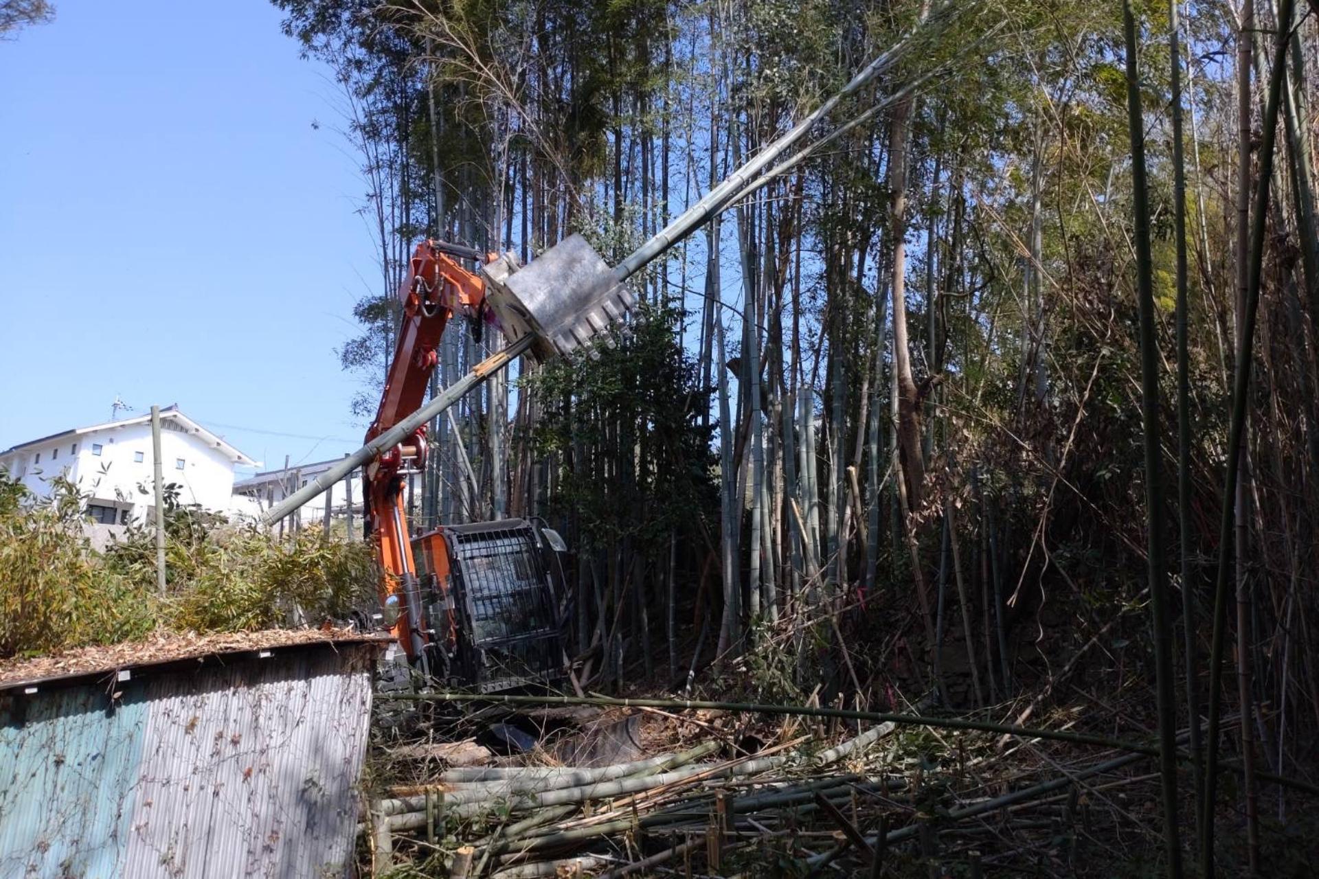 伐採機械のイメージ画像